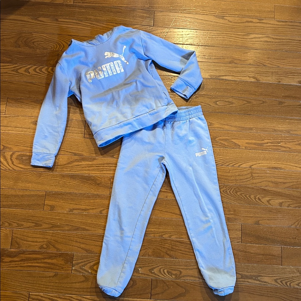 Puma Kids Sweatshirt & Joggers Set